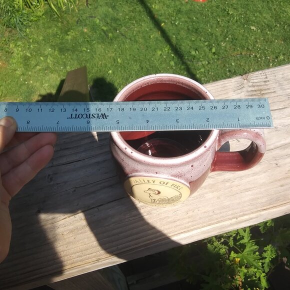 sunset hill stoneware mug valley of fire Nevada state park Handmade in the USA - Picture 4 of 16